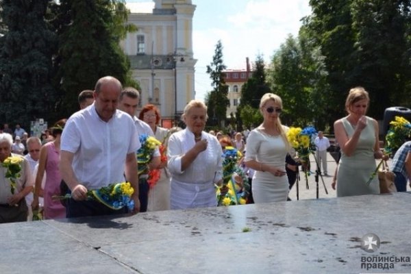 У Луцьку вшанували пам`ять Лесі Українки. ФОТО