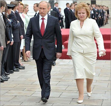 Людмила Путіна, екс-дружина президента Російської Федерації Володимира Путіна