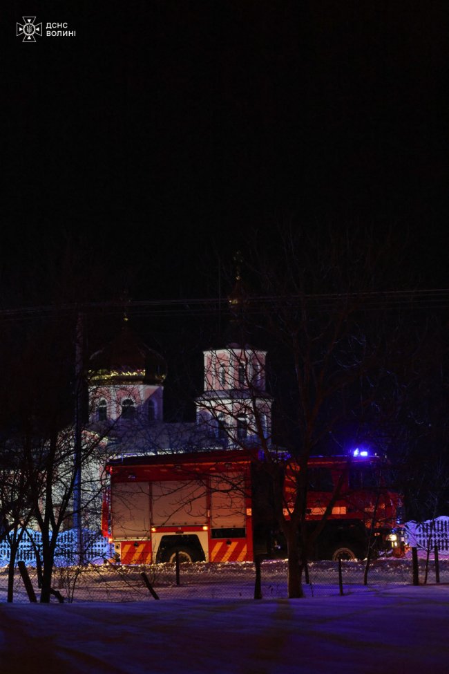 На Волині рятувальники ліквідували три пожежі