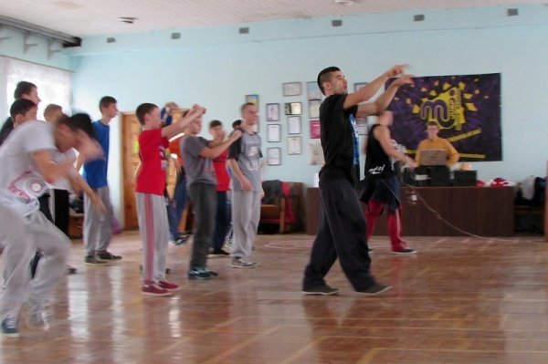 У Володимирі-Волинському провів майстер-клас іменитий танцюрист. ФОТО