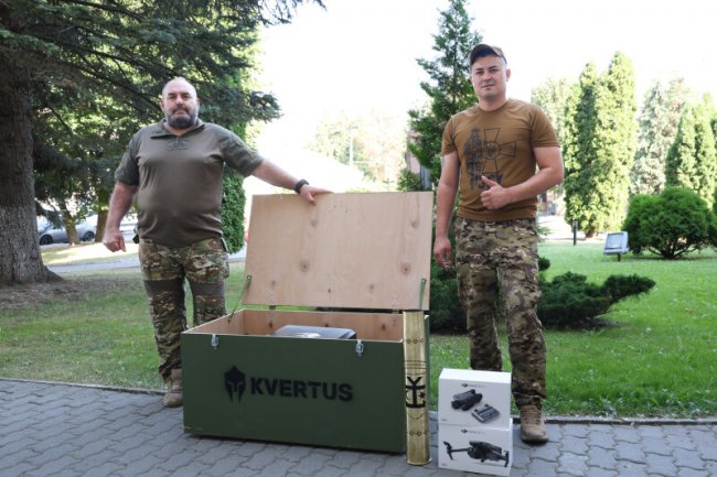 Воїни-захисники отримали квадрокоптери, системи РЕБ та іншу допомогу від Луцька. ФОТО 