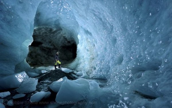 Дива природи: крижані печери. ФОТО