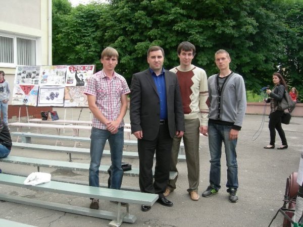 У луцькому «політесі» ‒ вогняне шоу. ФОТО