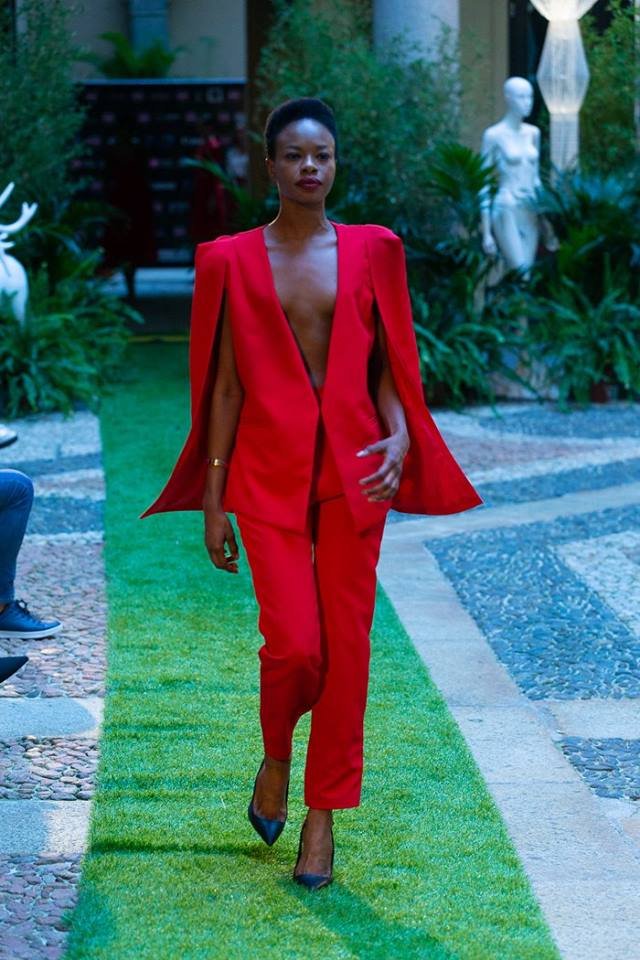 Пристрасна колекція Юлії Федецької на показі в Мілані. ФОТО