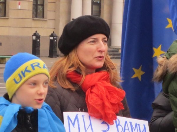 Українці влаштували євромітинг в Любліні. ФОТО. ВІДЕО