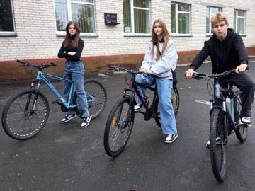 Волинські школярі взяли участь у велофестивалі. ВІДЕО