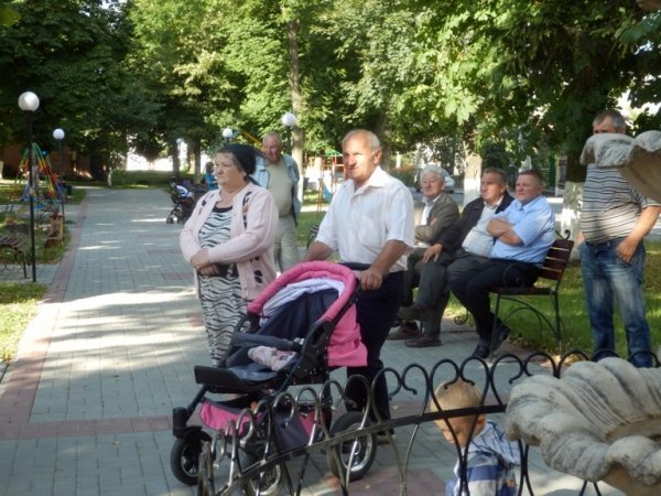 Горохівчани презентують свої таланти на арт-майданчику. ФОТО