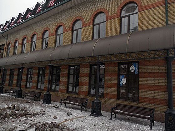 В Дебальцевому обстріляли вокзал, який є пам’яткою архітектури. ФОТО