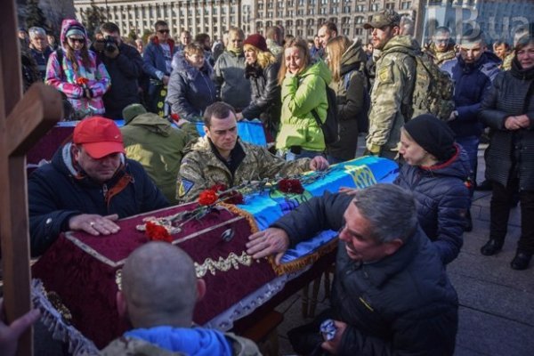 В Києві прощались із загиблими атошниками  з Рівненщини