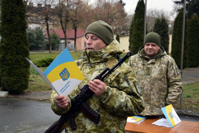 У Луцьку новобранці-прикордонники склали присягу на вірність Україні
