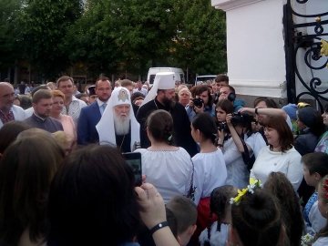 Патріарх Філарет прибув до Луцька
