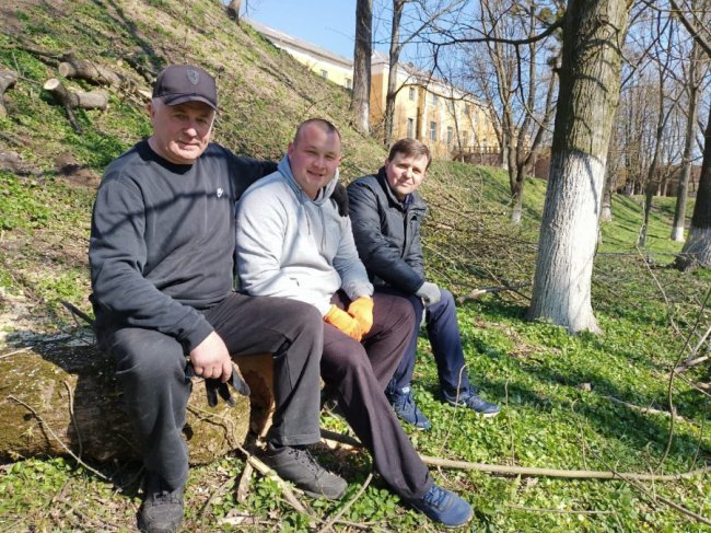 В Олиці відбулася толока навколо маєтку Радзивіллів. ФОТО