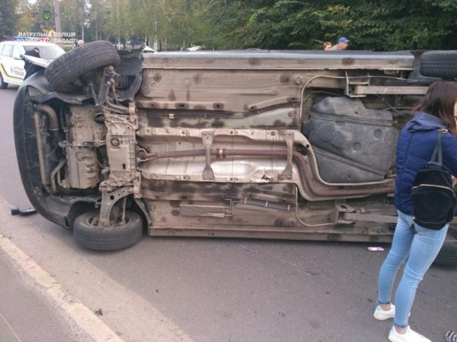 У Ковелі п'яний водій скоїв аварію, тікаючи від патрульних