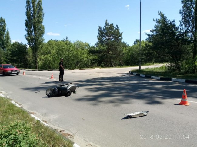 Волинянин на  Audi травмував скутериста