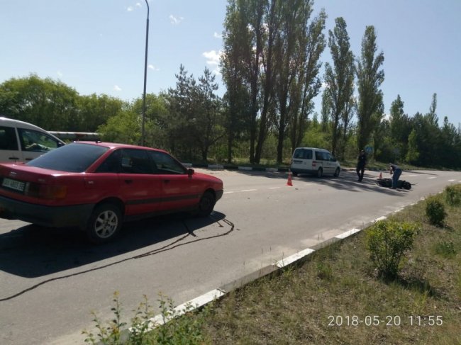 Волинянин на  Audi травмував скутериста