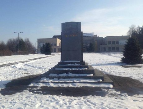 На Хмельниччині вкрали пам’ятник Леніну