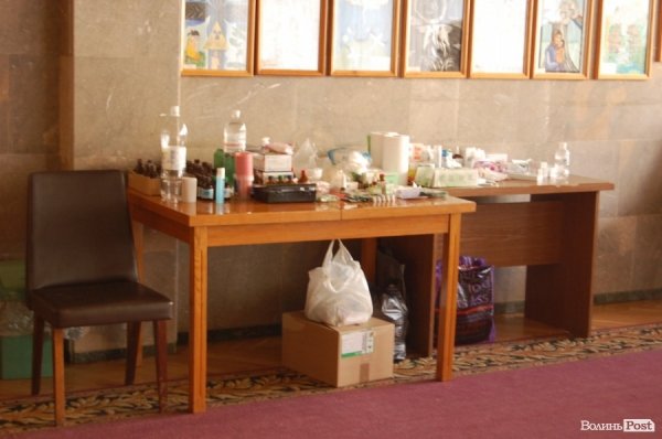 Волинська ОДА: ніч і ранок після штурму. ФОТО