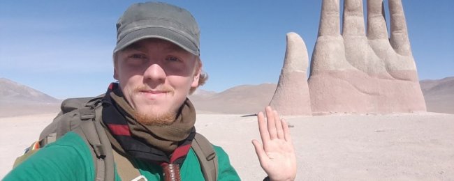 Луцький мандрівник за 14 місяців автостопом подолав понад 24 тисячі кілометрів