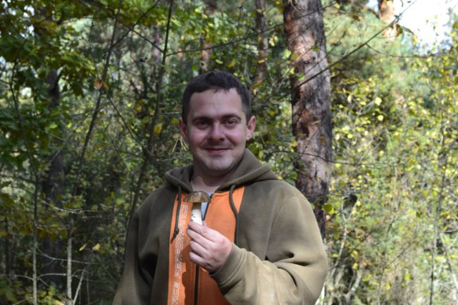 Грибний «улов» Андрія Білана