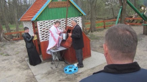 На Волині освятили живоносне джерело