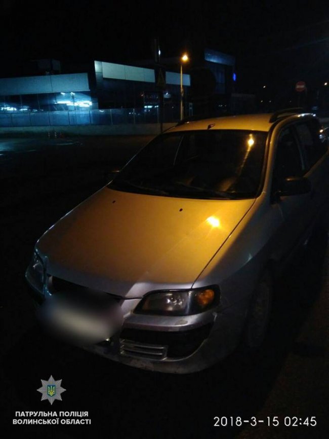 Покурив канабіс: у Луцьку зловили водія «під наркотою». ФОТО