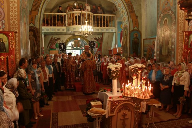 У селі в Луцькому районі на Маковія відбулася перша літургія українською мовою. ФОТО