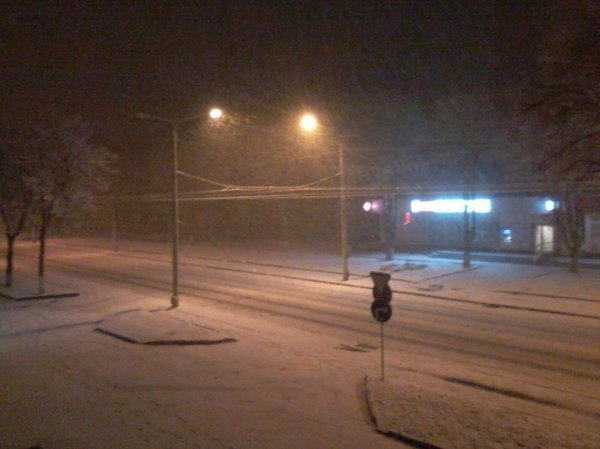 Перший сніг у Луцьку: реакція соцмереж. ФОТО