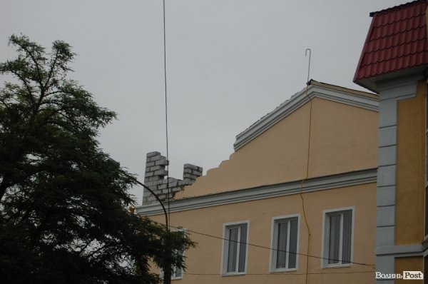 Луцький театр ляльок - із новим дахом. ФОТО