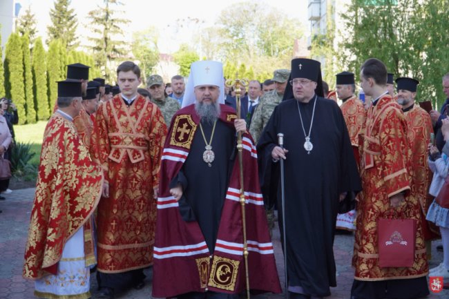 Як предстоятель ПЦУ Епіфаній проводив службу на Волині. ФОТО