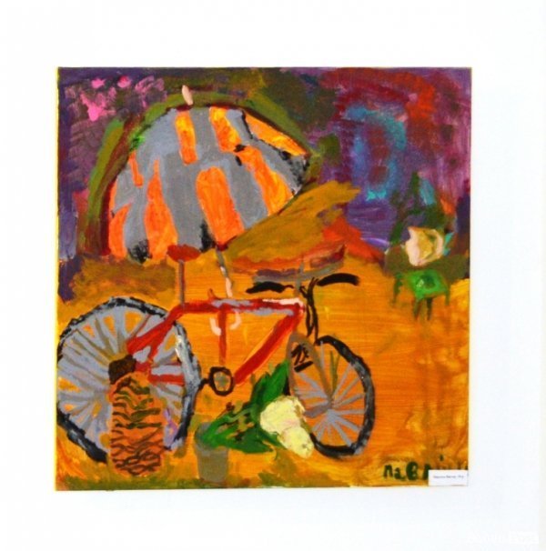 Діти малювали 15-метрову панораму Луцька. ФОТО