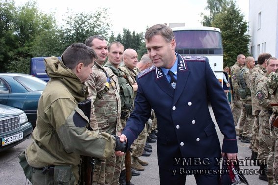 Спецпризначенці роти «Світязь» поїхали в АТО. ФОТО