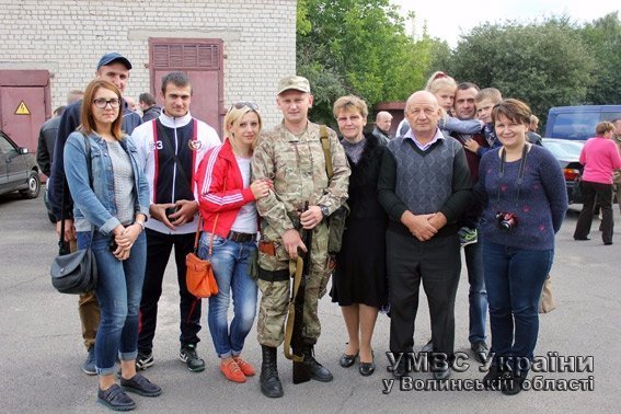Спецпризначенці роти «Світязь» поїхали в АТО. ФОТО