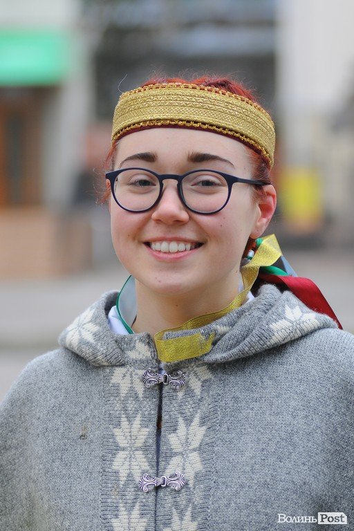 Обличчя різдвяних гулянь у центрі Луцька. ФОТО