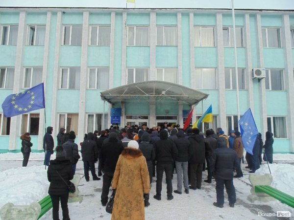 Волинський Автомайдан побував у Ківерцях. ФОТО. ВІДЕО