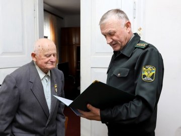 Один із найстаріших лісівників Волині відзначив 90-річний ювілей