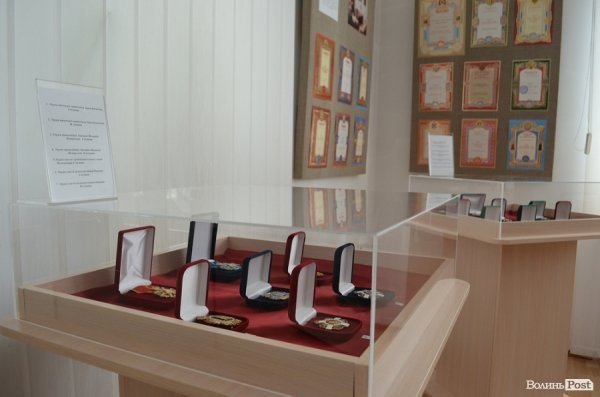 У Луцьку показали нагороди, які дає церква за заслуги. ФОТО