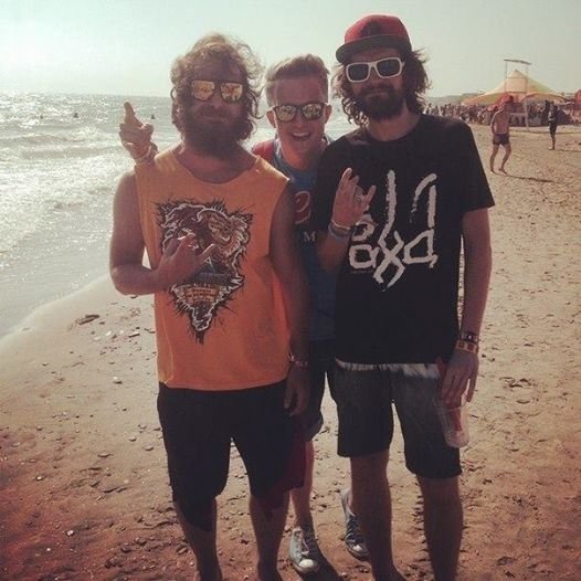 Noize MC (справа) на КубанаFest у Росії 