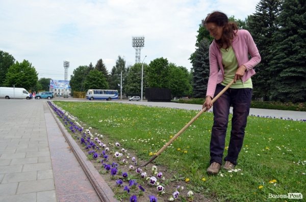 Луцький меморіал знову ремонтують. ФОТО