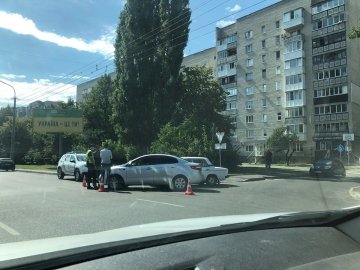 У Луцьку на проспекті Соборності – аварія. ФОТО