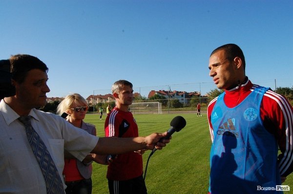 Футболісти «Волині» готуються до гри з «Металістом». ФОТО