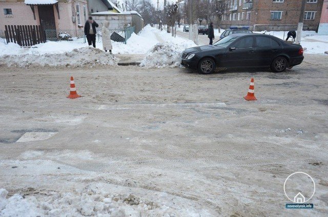 У місті на Волині водій збив жінку. ФОТО
