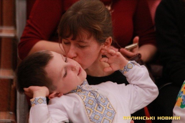 У Луцьку діти воїнів дивували своїми талантами. ФОТО