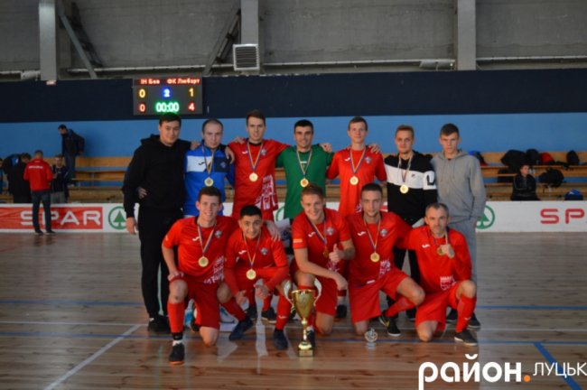 Команда «Любарт» – переможець футзального турніру у Луцьку. ФОТО