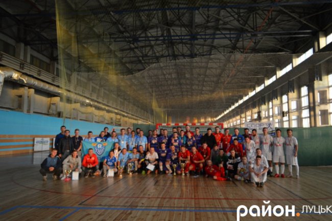 Команда «Любарт» – переможець футзального турніру у Луцьку. ФОТО