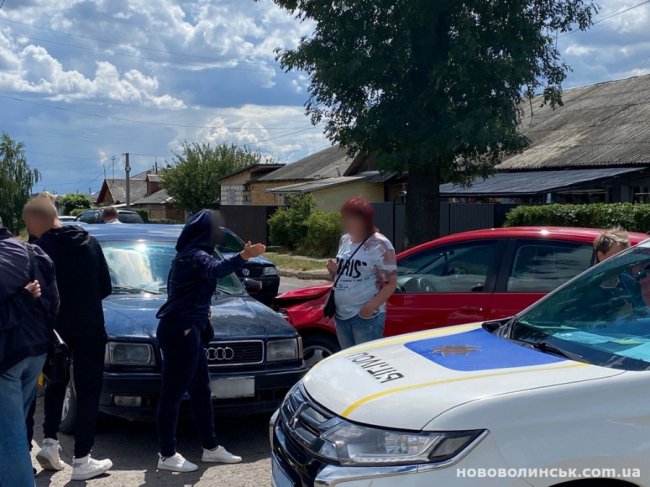 У місті на Волині – ДТП за участю двох авто. ФОТО 