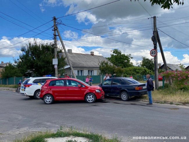 У місті на Волині – ДТП за участю двох авто. ФОТО 