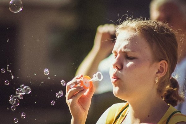 Фестиваль бульбашок у Луцьку. ФОТО