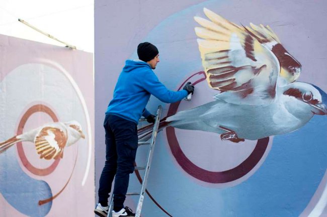 У луцькому «Сіті Парку» львів'янин створив нову експозицію вуличного мистецтва. ФОТО