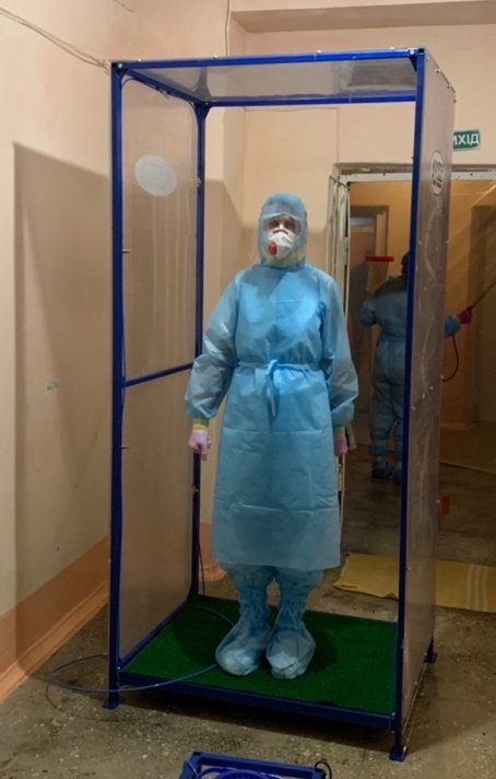 У лікарні на Волині встановили спеціальне обладнання у боротьбі з Covid-19