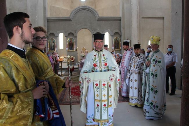Владика Михаїл вперше відправив службу у храмі у Ковелі. ФОТО